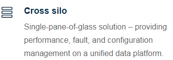 Infosim Stablenet - Cross Silo - Single-pane-of-glass solution