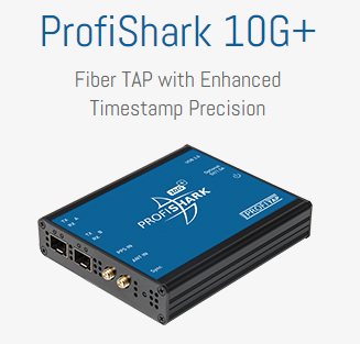 ProfiShark 10G+ Fiber TAP with Enhanced TimeStamp Precision
