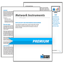 Network Instruments- Data Security and Performance Management