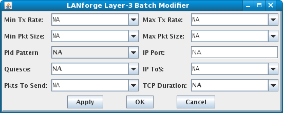 LANforge-GUI Layer-3 Batch Modifier