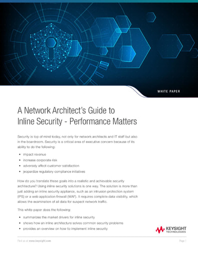 A Network Architect’s Guide to Inline Security: Performance Matters