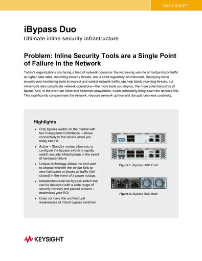 IBypass Duo Ultimate Inline Security Infrastructure
