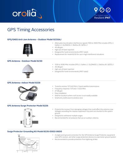 SecureSync GPS Timing Accessories