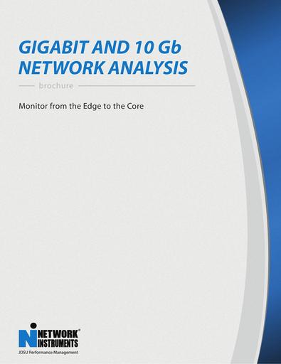 Gigabit and 10Gb Network Analysis