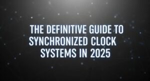 The Definitive Guide to Synchronized Clock Systems in 2025